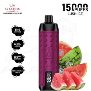 Al Fakher Crown Bar Pro Max 15000 puffs disposable vape with top