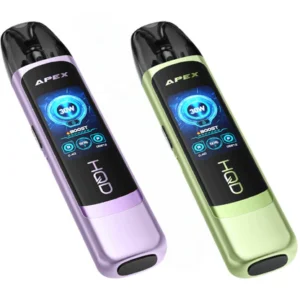 HQD Apex Pro Pod Kit – 0.4Ω, 0.8Ω & 1.2Ω Refillable Vape with HD Touchscreen