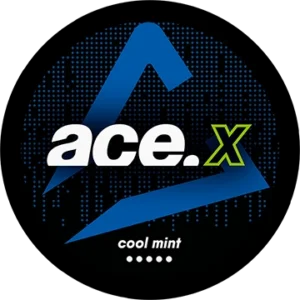 Ace X Cool Mint nicotine pouch can