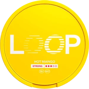 LOOP Hot Mango Strong nicotine pouches can