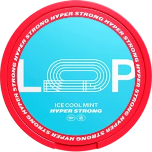 LOOP Ice Cool Mint Hyper Strong nicotine pouches can