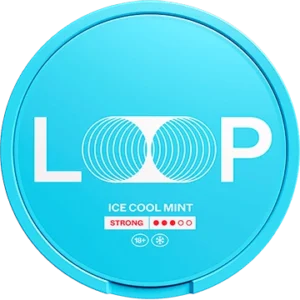 LOOP Ice Cool Mint Strong nicotine pouches can