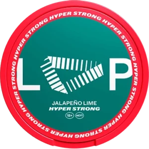 LOOP Jalapeno Lime Hyper Strong nicotine pouches can