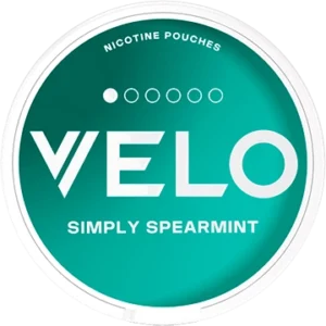 VELO Spearmint Mini nicotine pouch can