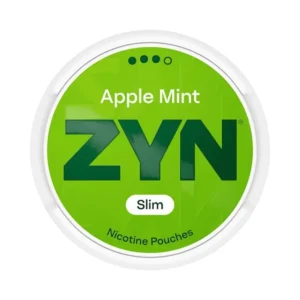 ZYN Apple Mint nicotine pouches can