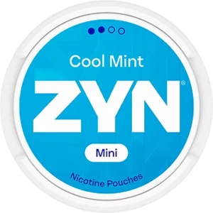 ZYN Cool Mint Mini nicotine pouch can