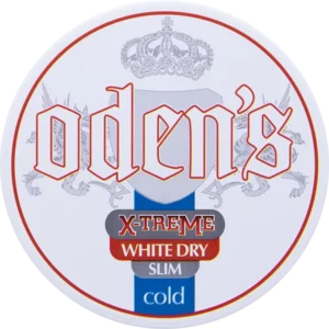 Odens Extreme Cold Slim White Dry Chewing Bags can