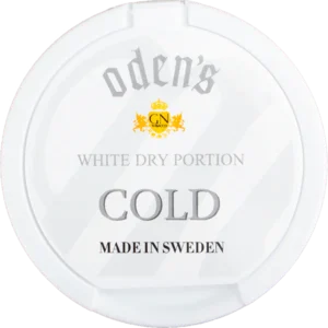 Odens cold white dry chewing bags can