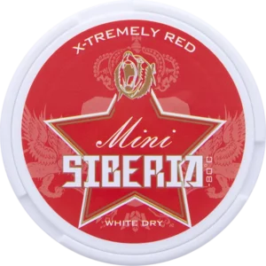 Siberia Red Mini extreme strong white dry chewing bags